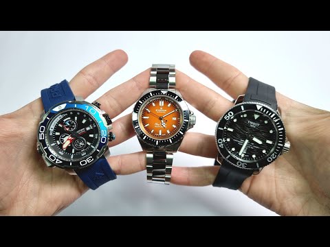 Видео: БИТВА ДАЙВЕРОВ! TISSOT, CITIZEN, EDOX