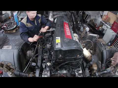 Видео: Renault Premium DXI 11 шум ДВС