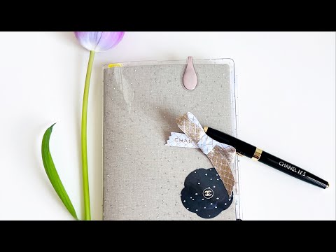 Видео: Моё планирование в 🌷 #sterlingink #hobonichitecho #louisvuittonagenda