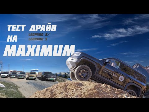 Видео: Испытание внедорожных монстров: Leopard, Tank , Jeep и 212 T01!