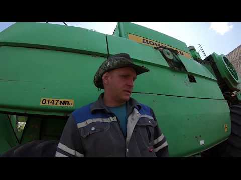 Видео: Заканчиваю подготовку комбайна ДОН-1500Б к уборке. Замена ремней.