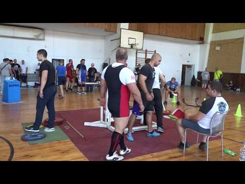 Видео: Мъже 120кг лег 4/6, Републиканско Първенство Силов Трибой 2018, 3 кръг София