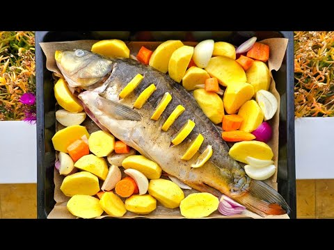 Видео: Пълнен шаран за Никулден! Класическа рецепта с орехи и лук от тефтерчето на баба!