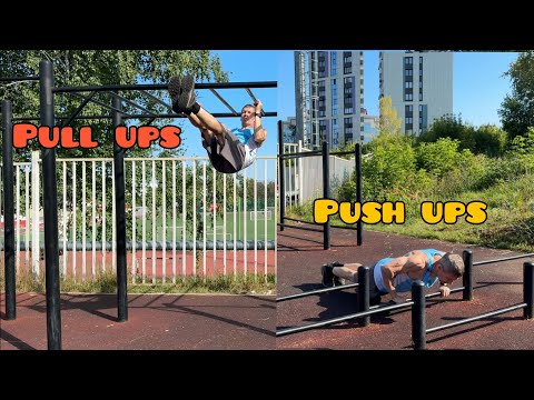 Видео: Подтягивания и отжимания.