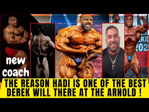 Видео: Хади — монстр + Дерек будет на Арнольде-2026 + Новый тренер Серхио + Самый рельефный человек