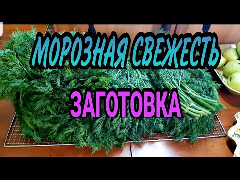 Видео: Зеленушка на весь год