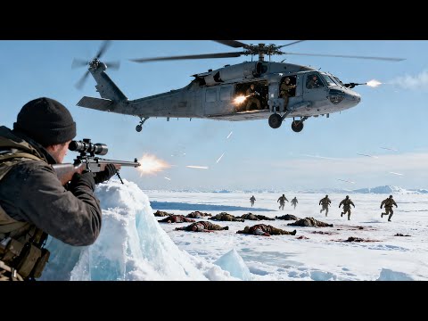 Видео: Отряд застрял в снегах, но божественный снайпер одним выстрелом перевернул бой!