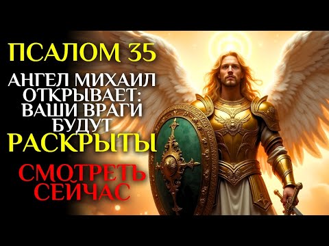 Видео: ✝️Ангел Михаил открывает ваши тайные враги будут раскрыты   Псалом 35