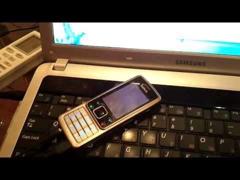 Видео: Прошивка телефона Nokia 6300