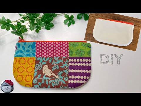 Видео: Как сделать круглую сумочку с красивой внутри