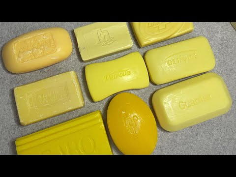Видео: Желтое мыло/ хруст/ soap/ same