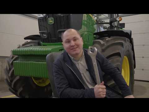 Видео: Обзор трактора John Deere 6195M / Джон Дир 6195М