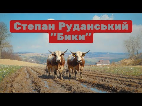Видео: Степан Руданський "Бики"