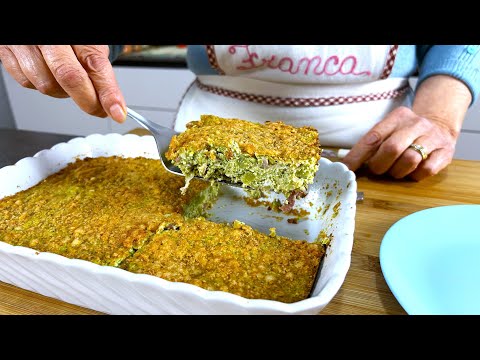 Видео: Вот настоящая специальность! 😋 Флан из брокколи со шпиком