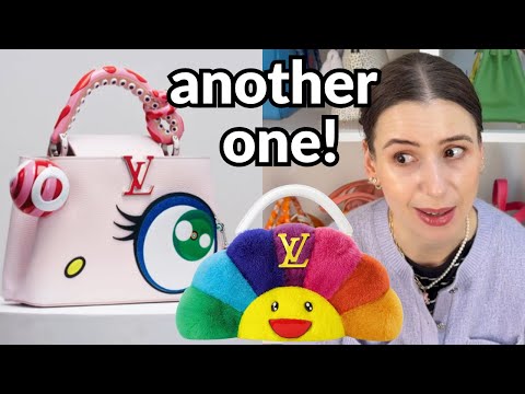 Видео: Louis Vuitton выпускает ЕЩЁ ОДНУ КОЛЛЕКЦИЮ MURAKAMI! 🌼 Takashi Murakami Arty Capucines 2026 🌼