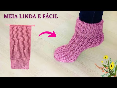 Видео: ЛЕГКОЕ ВЯЗАНИЕ ЧУЛОК ШАГ ЗА ШАГОМ