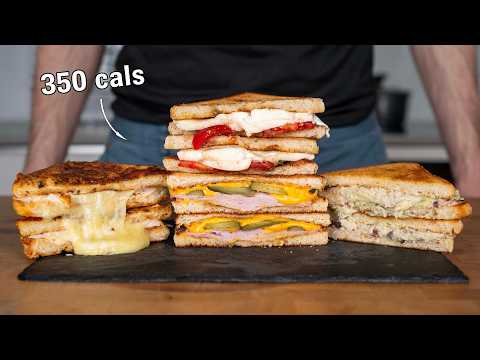 Видео: Сэндвичи с высоким содержанием белка (4 варианта)