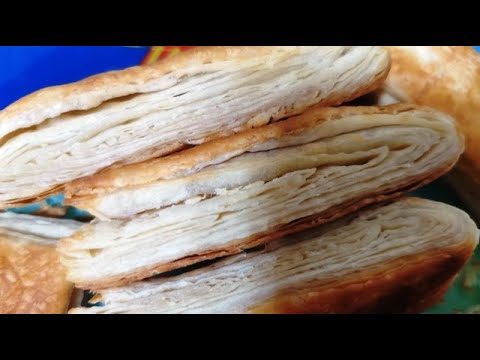 Видео: Изделия из слоеного теста из свиного жира