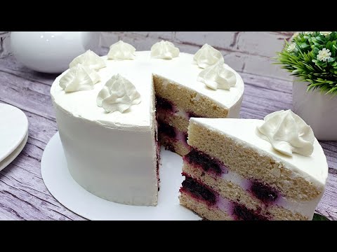 Видео: Низкокалорийный ПП ТОРТ Лимон - Смородина без глютена, без сахара