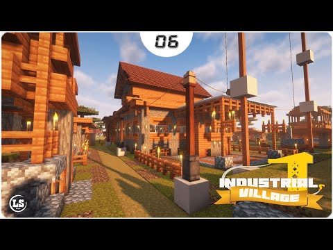 Видео: Minecraft 1.20.1 Industrial Village - #06 Электричество в деревне