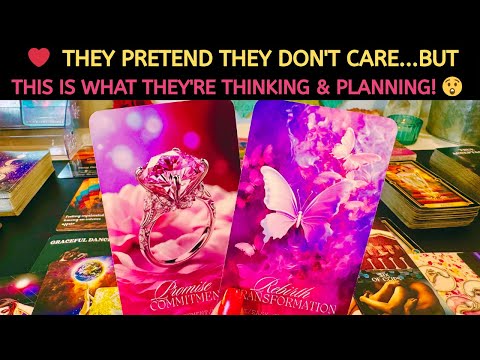 Видео: ❤️ Они делают вид, что им всё равно... Но вот что они думают и планируют! 😲 Обожаю читать Таро