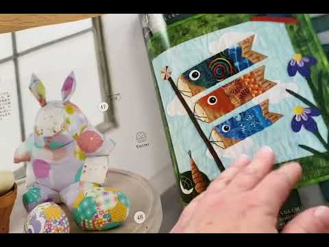 Видео: Обзор японского журнала по пэчворку