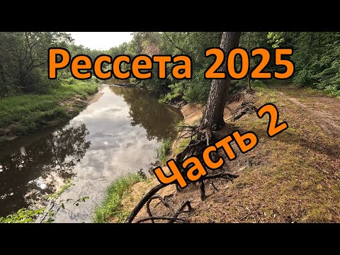 Видео: Сплав по реке Рессета (Калужская область) 21-27 июня 2025 (Красное - Дретово). Часть 2.