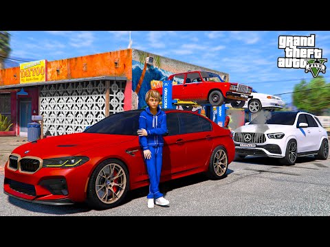 Видео: ОПЕРСКАЯ ЕЗДА В GTA 5 - BMW M5 F90 ТЯНЕТ MERCEDES GLE53 НА ТРОСУ! ЧУТЬ НЕ УБИЛ КОРОБКУ НА М5! 🌊ВОТЕР