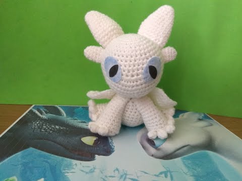 Видео: Подробный МК//Вязаная игрушка "Дневная фурия". Часть 4