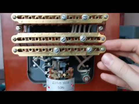 Видео: Наладка реле ДЗТ-11. Снятие тормозной характеристики.