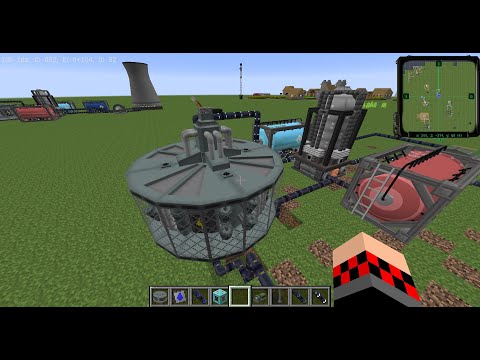 Видео: как построить реактор ватцз в hbm NTM 1 7 10 майнкрафт