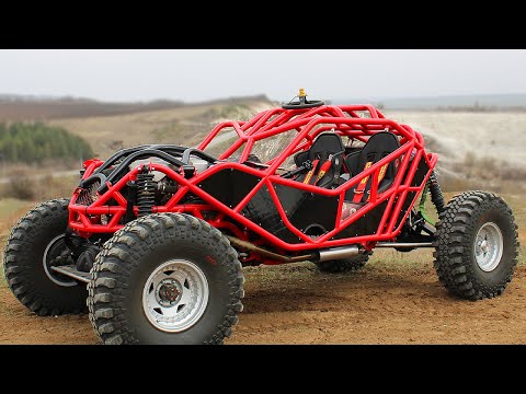 Видео: Самодельная БАГГИ на 300 сил!! ТЕСТ-ДРАЙВ