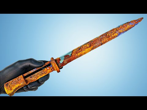 Видео: Восстановление штык ножа | K98