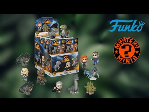 Видео: ОБЗОР на Funko mystery minis по МИРУ ЮРСКОГО ПЕРИОДА!