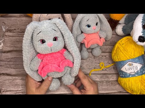 Видео: Вязовлог. Новая пряжа. Игрушки🐰