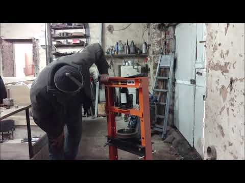 Видео: +гидравлический пресс "" SIKER"" 12 т . и его не доработки+