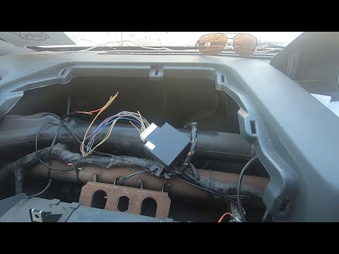 Видео: Установка дистанционной системы управления центральным замком с AliExpress На Газон (Газель) Некст.