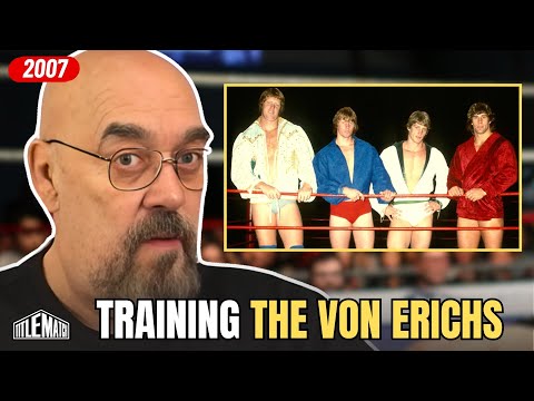 Видео: Гэри Харт раскрывает ПОЛНУЮ историю семьи Фон Эрихс в WCCW