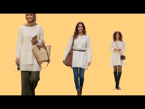 Видео: Пошив платья-туники из идеально подходящей кружевной ткани