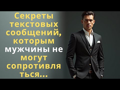 Видео: Секреты текстовых сообщений, которым мужчины не могут сопротивляться...
