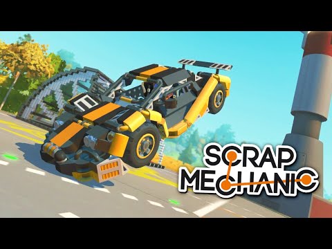 Видео: БЕШЕНЫЙ СУПЕРКАР 🔥 в Scrap Mechanic