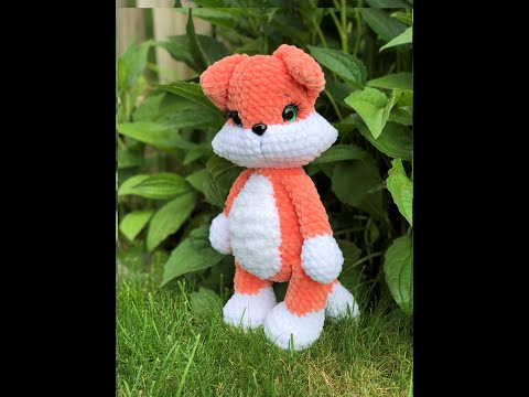 Видео: Лисичка по схеме от Дарьи Герген