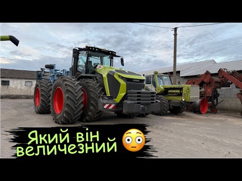 Видео: CLAAS XERION 12 650 💚💚 ЯКИЙ ВІН ЗДОРОВИЙ 🙆‍♂️😳