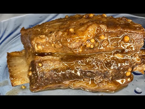 Видео: Секрет в маринаде. Говяжьи ребра в духовке #говяжьиребра