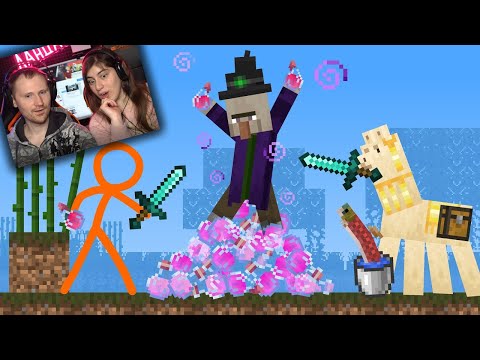 Видео: Анимация vs. МАЙНКРАФТ - ВЕДЬМА - Ep 21 (Animation vs. Minecraft) The Witch | Реакция