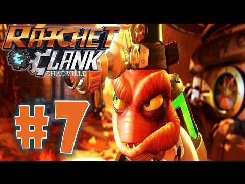 Видео: Ratchet & Clank (PS4) Прохождение игры #7: Планета Гаспар