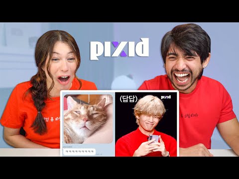 Видео: V из BTS на PIXID | Сможете ли вы найти самозванца?