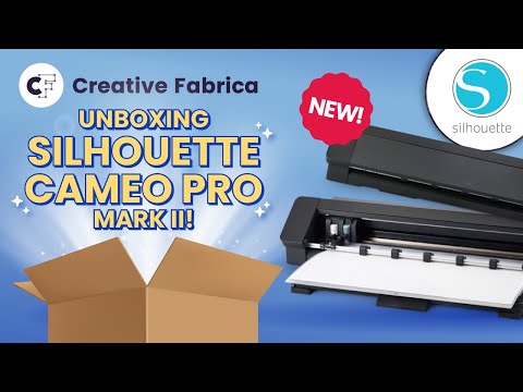 Видео: 🚨 Распаковываем НОВЕЙШИЙ Silhouette Cameo Pro MK-II! 🤩 | Характеристики и первый взгляд