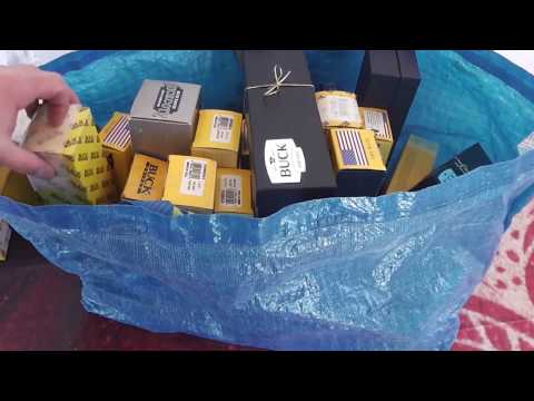 Видео: Коллекция ножей Buck