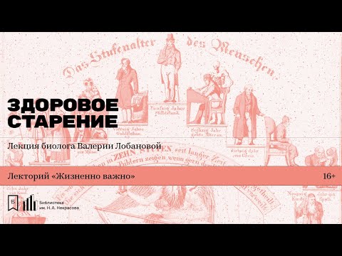 Видео: «Здоровое старение». Лекция биолога Валерии Лобановой